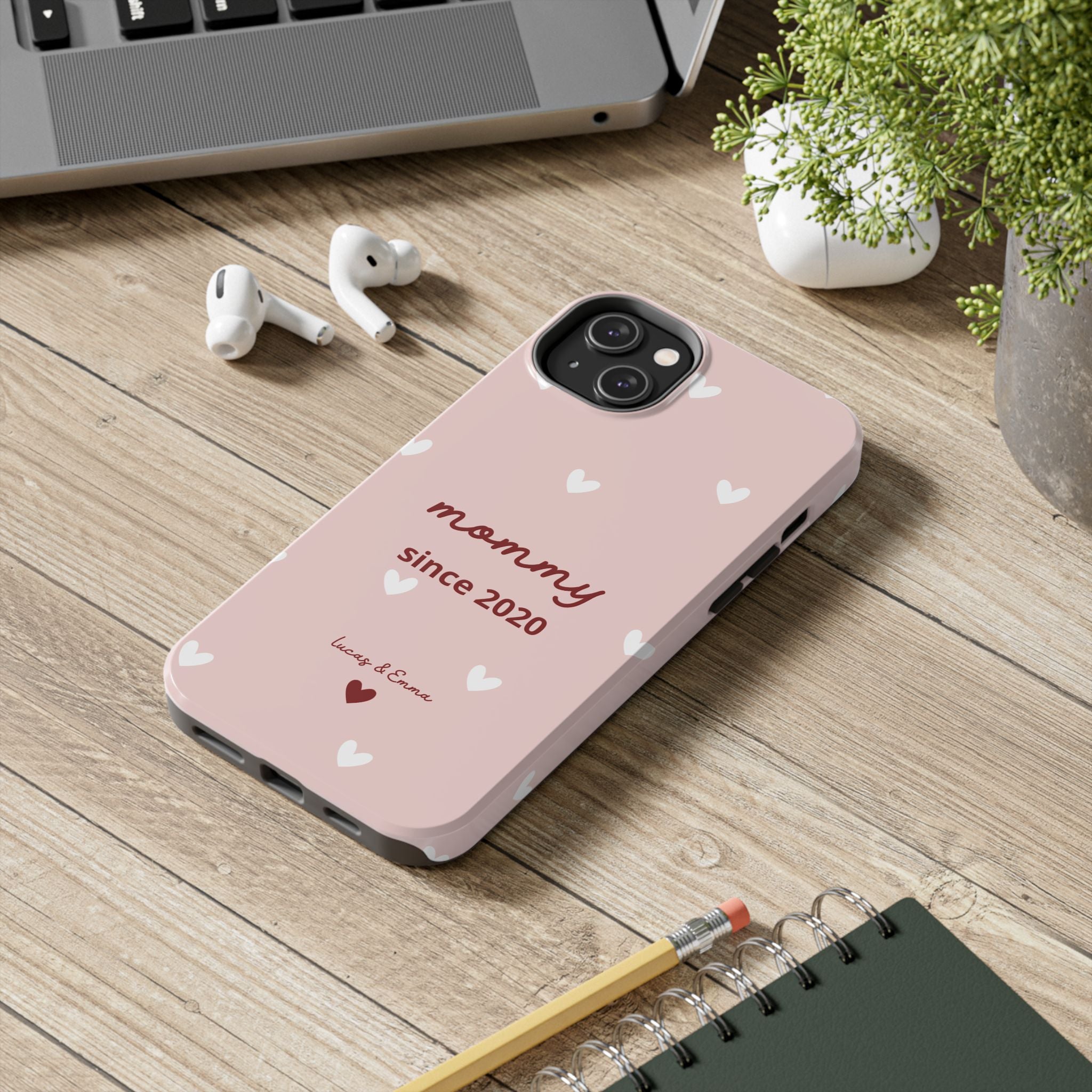 Phone Case Mommy Since with Date & Children’s Names