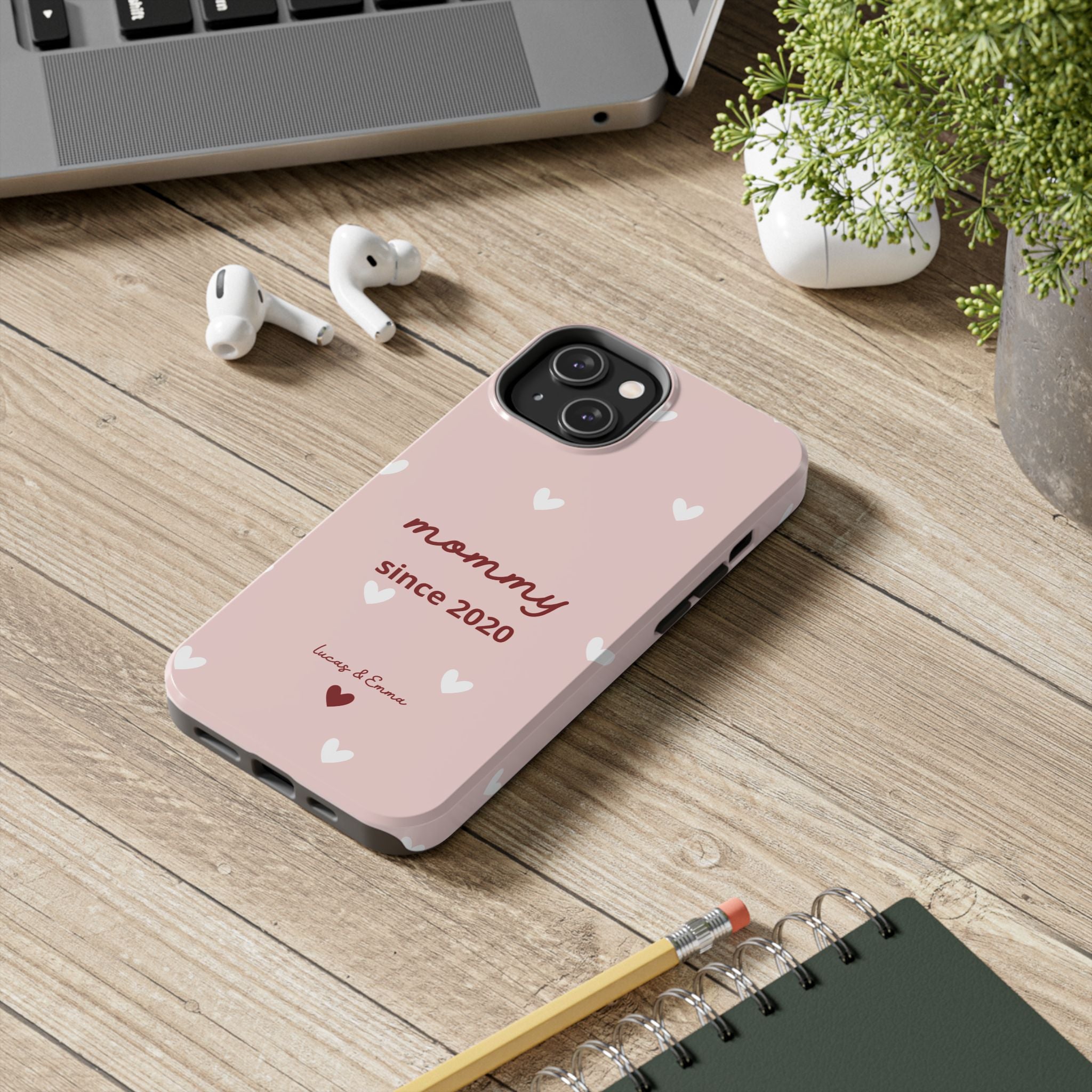 Phone Case Mommy Since with Date & Children’s Names