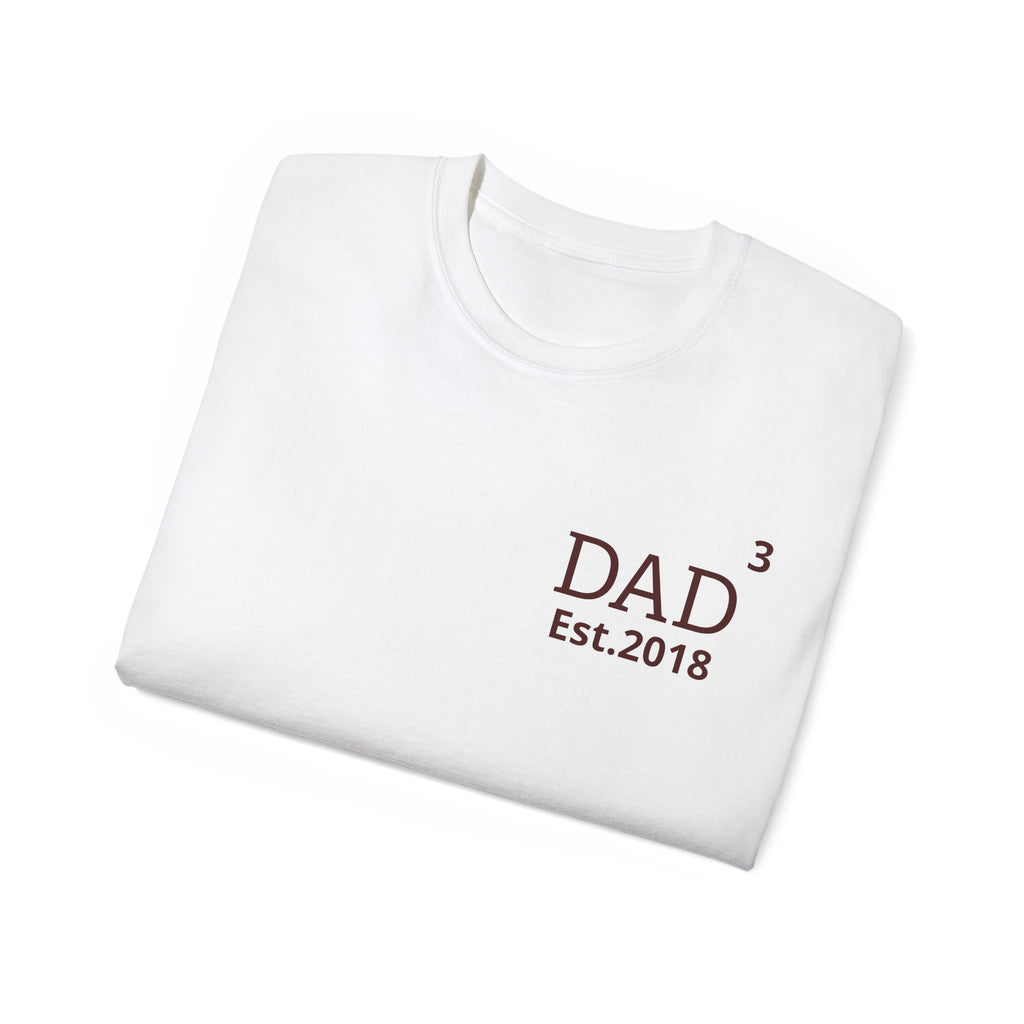 AUS - T-Shirt Dad of multicolored name daddy