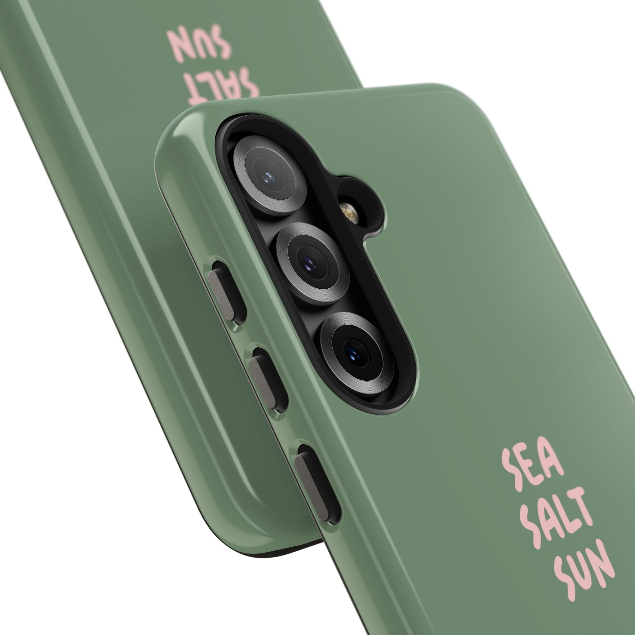 Phone Case Green color with custom text