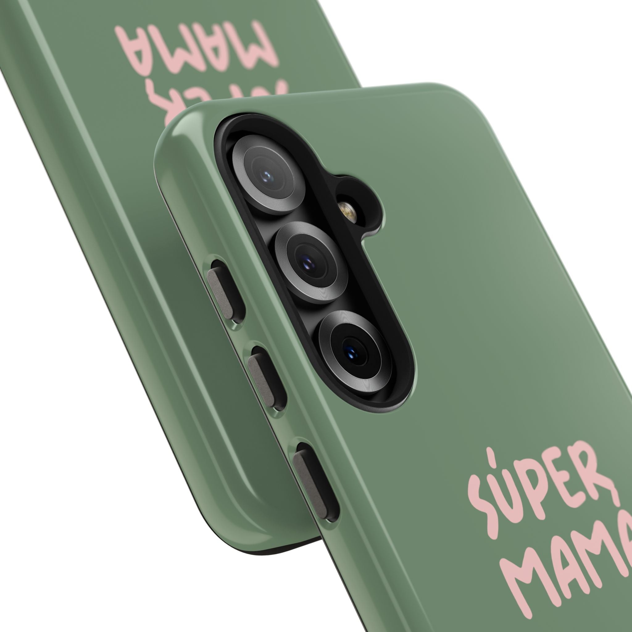 Green Phone Case with Custom Text