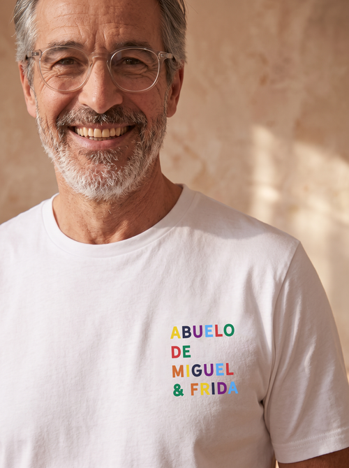 Camiseta del abuelo personalizada a todo color