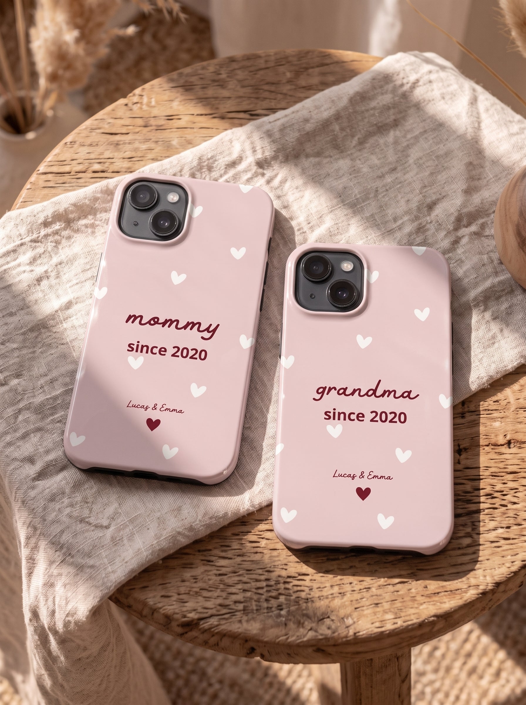 Phone Case Mommy Since with Date & Children’s Names